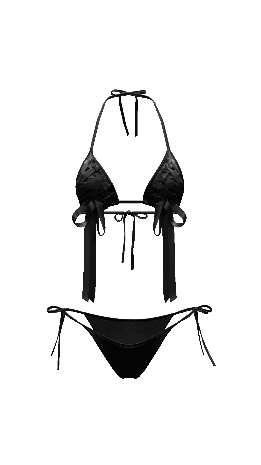 BALLET BIKINI (BLACK)